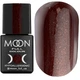 Гель-лак для нігтів MOON FULL color Gel polish №317 шоколадно-вишневий з дрібним шиммері 8 мл - зображення 1