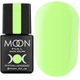 Гель-лак для нігтів MOON FULL Neon color Gel polish №701 світло-салатовий неон 8 мл - изображение 1