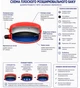 Розширювальний бак для котла 12 л Womar WM-P12L, 3/4", плоский, Ø330 × 185 мм - зображення 3
