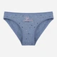 Набор трусиков слипов женских хлопковых Donella 2181B34 S 5 шт Синий/Серый/Сиреневый/Фиолетовый/Розовый (8697840922184) - изображение 5