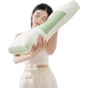 Подушка JD Original Xiaoqingrou Fiber для шеи антибактериальная жаккардовая, 64x38x12см - изображение 1
