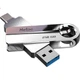 Флеш-накопитель Netac 32 ГБ USB 3.2, скорость чтения 150 МБ/с, металлический корпус US16, двойной интерфейс Type-C, подходит для компьютеров и телефонов, совместим с Android, Apple, HarmonyOS, поддерживает OTG. - изображение 1