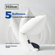 Подушка Hilton Good Sleep Pillow Pro с антибактериальным покрытием для поддержки шейного отдела позвоночника, размер 48*74 см, средний размер. - изображение 5