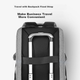 Рюкзак для ноутбука Lenovo Business Commout Large Capacity 15.6-Inch Notebook Gaming Laptop Bag Student Schoolbag B001 (светло-серый) - изображение 6