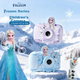 Цифрова фотокамера Disney Kids HD з двома об'єктивами, іграшка для фото Ельзи, синій подарунок на день народження та новий рік для хлопчиків та дівчаток - зображення 2