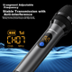 Беспроводной микрофон Newmine MC110 UHF двухканальный, для караоке, сцены и конференций - изображение 10