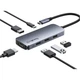 Док-станция Highsay HC6 Type-C с HDMI-портом для расширения поддержки HD-дисплея, многопортовый концентратор для MacBook, Apple iPad, адаптер быстрой зарядки PD 100 Вт. - изображение 2