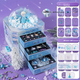 Disney Frozen Ельза DIY Пейзажний одяг Подарункова коробка Заколка для волосся Аксесуари для волосся Набір намистин для дівчаток віком 3-9 років Подарунок на день народження - зображення 5