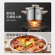 Скороварка COOKER KING, бытовая, с защитой от разрыва, из нержавеющей стали 316L, совместима с газовыми и индукционными плитами, крышка открывается одним нажатием, объем 4 л. - зображення 9