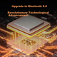 Беспроводная портативная колонка Newmine BT512 с Bluetooth, настольная аудиосистема для дома и улицы, миниатюрная портативная колонка с яркой подсветкой и сабвуфером. - зображення 7