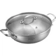 Кастрюля для хого Maxcook MCT2058 двухсекционная, нержавеющая сталь 304, 32 см, с крышкой - изображение 2