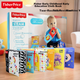 Набор развивающих тканевых книжек Fisher-Price STEAM для малышей, 6 книжек - изображение 4