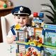 FEELO — конструктор LEGO с крупными деталями, игрушка для мальчиков и девочек, подарок на день рождения, полицейский участок Y42005. - изображение 8