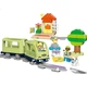 Будівельні блоки LEGO, Duplo 10427, Розумний поїзд-дослідник, іграшка для хлопчиків та дівчаток, подарунок до Дня захисту дітей, великі цеглинки - зображення 3