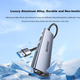 SAMZHE USB 3.0 до Gigabit Ethernet розширення док-станції концентратор спліттер, мережевий кабель для ноутбука RJ45 конвертер розширення робочого столу док-станція HWK1-A - изображение 7