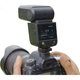 Спалах Godox V480 з сенсорним екраном, TTL-синхронізацією, високошвидкісною синхронізацією, літієвим акумулятором і можливістю встановлення на гарячий башмак. Портативний освітлювач для весільної фотозйомки . - зображення 1