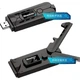 Бездротовий мережевий адаптер Newmine WiFi 6 USB із цифровим екраном AI мережі Bluetooth 5G із дводіапазонною зовнішньою антеною та антеною для настільних комп'ютерів, WiFi приймач-передавач - изображение 3