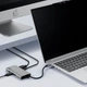 Розширювальна док-станція Lenovo Type-C, USB-концентратор-розгалужувач, USB-кабель-подовжувач, порт Gigabit Ethernet, конвертер VGA, адаптер HDMI, розширювальна док-станція PD100W, BY07-V (металева) - изображение 8