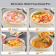 Электрическая мультиварка Royalstar Electric Hot Pot Multi-Functional объемом 4 л с титановым антипригарным покрытием RHG-40M1 рассчитана на 4-6 человек, имеет разборную конструкцию и легко моется. - изображение 10