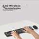 Комплект бездротовий Lenovo ThinkPlus KM125 Pro Wireless - зображення 4