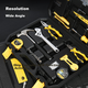 Набір інструментів Deli Home Tool Box 110 предметів, для дому - зображення 6