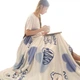 Ковдра Nanjiren Milk Velvet Office Damp Blanket All Season Flannel Condition Blanket 150*200 см - изображение 2