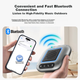 Aiguozhe Conference Speaker, беспроводная настольная Bluetooth-колонка с всенаправленным микрофоном, устройство для сбора информации с шумоподавлением для Tencent Meeting, T06 - изображение 6