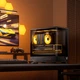 Корпус JONSBO D200 mATX панорамный с поддержкой СЖО 240 мм, цифровым экраном и Type-C Gen2, черный - изображение 6