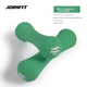 Гантели JOINFIT Bone Small, с цветным матовым покрытием, женские, для домашнего фитнеса и коррекции фигуры, комплект 2G для мужчин и женщин, зеленые. - изображение 5