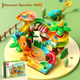 FEELO, совместим с крупными строительными блоками LEGO, игрушка-конструктор для детей, подарок на день рождения для мальчиков и девочек, выдвижной механизм Y32321 - изображение 4