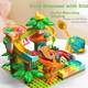 FEELO, совместим с крупными строительными блоками LEGO, игрушка-конструктор для детей, подарок на день рождения для мальчиков и девочек, выдвижной механизм Y32321 - изображение 6