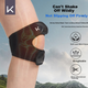 Профессиональный наколенник Keep Patellar Strap для занятий спортом, прыжков со скакалкой, бега и бадминтона. Защита коленного сустава. Комплект из 2 штук. - изображение 10