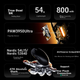 Беспроводная игровая и офисная мышь ATK Dragonfly A9, проводная/Bluetooth/2.4G Star Flash Tri-Mode, легкая, симметричная, минималистичная, эргономичная, A9 SE, белая. - изображение 5
