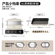 Складная многофункциональная электрическая кастрюля Bear Electric Hot Pot для приготовления пищи на пару и на пару, многоцелевой гриль-комбо для приготовления пищи в домашней обстановке. Кастрюля Bear Stackable Pot 3.0 Single Pot N22S3. - изображение 5