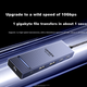 Док-станція UGREEN Type-C 3.2 Dual HDMI/DP Triple DisplayPort Adapter, сумісна з USB-C, Thunderbolt 4/5, розширення Dock 10G, багатофункціональний адаптер, розширення для кількох екранів 8K, сумісний з комп'ютерами Huawei - изображение 7