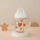 Пляшечка дитяча THERMOS Foogo LOVE Series PPSU 270 мл 3-6 місяців з силіконовою соскою антиколькова (FCPA-270 BR) - зображення 5