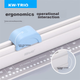 KW-Trio [Суперпопулярний] Папка-швир для студентів з 30 отворами, перфоратор A4/A5/B5 з ковзним механізмом, багаторозмірна папка-швирувач, багатофункціональний перфоратор - изображение 4
