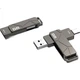 Флеш-накопичувач DM Daimai 512 ГБ USB 3.2 Type-C з двома інтерфейсами PD198, високошвидкісний портативний накопичувач для Android, Apple, ноутбуків та використання в автомобілі - изображение 1