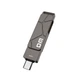 Флеш-накопичувач DM Daimai 512 ГБ USB 3.2 Type-C з двома інтерфейсами PD198, високошвидкісний портативний накопичувач для Android, Apple, ноутбуків та використання в автомобілі - изображение 4