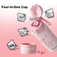 Термос Sanrio из нержавеющей стали 316, 580 мл, детский, модель 6001 My Melody. - зображення 5