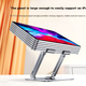 Подставка для планшета Ugreen iPad, настольная, для телефона, планшета, компьютера, прикроватная, металлическая, вращающаяся, складная, совместима с диагональю экрана 13 дюймов. - изображение 5