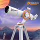 Профессиональный астрономический телескоп Celestron StarPath 70 с высоким разрешением и большим увеличением для наблюдения за Луной, подарок для студентов на день рождения или праздник. - зображення 4