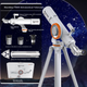 Профессиональный астрономический телескоп Celestron StarPath 70 с высоким разрешением и большим увеличением для наблюдения за Луной, подарок для студентов на день рождения или праздник. - зображення 5
