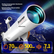 Профессиональный астрономический телескоп Celestron StarPath 70 с высоким разрешением и большим увеличением для наблюдения за Луной, подарок для студентов на день рождения или праздник. - зображення 6