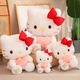 Официальная плюшевая игрушка Hello Kitty от WEINIXIAOXIANG, кукла-котенок, подарок для девочек на День святого Валентина и день рождения. - изображение 3