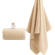 Полотенце для ванны MUJI антибактериальное хлопковое коричневое - изображение 1