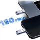 Флеш-накопитель EAGET 128 ГБ Type-C USB 3.2 с двойным интерфейсом, миниатюрный, водонепроницаемый, металлический, высокоскоростной, CU32, для телефонов, компьютеров, планшетов. - изображение 2