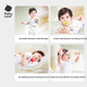 Набор подарочный Babycare Jinshan Camellia для новорожденных 12 предметов с погремушками - изображение 6