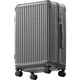 Reebok Luggage, валіза з ПК з ручкою, багатофункціональний чохол великої місткості для подорожей із замком на пароль, шкіряна валіза, колір мокко сірий, 26 дюймів - зображення 3