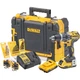 Дриль-шурупокрут ударний акумуляторний безщітковий DeWalt XR 18 В з 2 АКБ 2 А·год набором аксесуарів і ЗП (DCK796D2T-QW) (5035048646175) - зображення 2